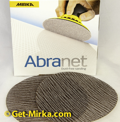 Mirka Abranet 6 inch Dust-Free Sanding Discs Box of 50
