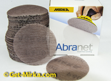 Mirka Abranet 5 Grip Sanding Discs, 9A-232 Series –